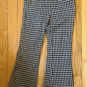 Hanna Anderson Checkered flared Pants